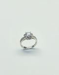Celestia Crown Solitaire Ring