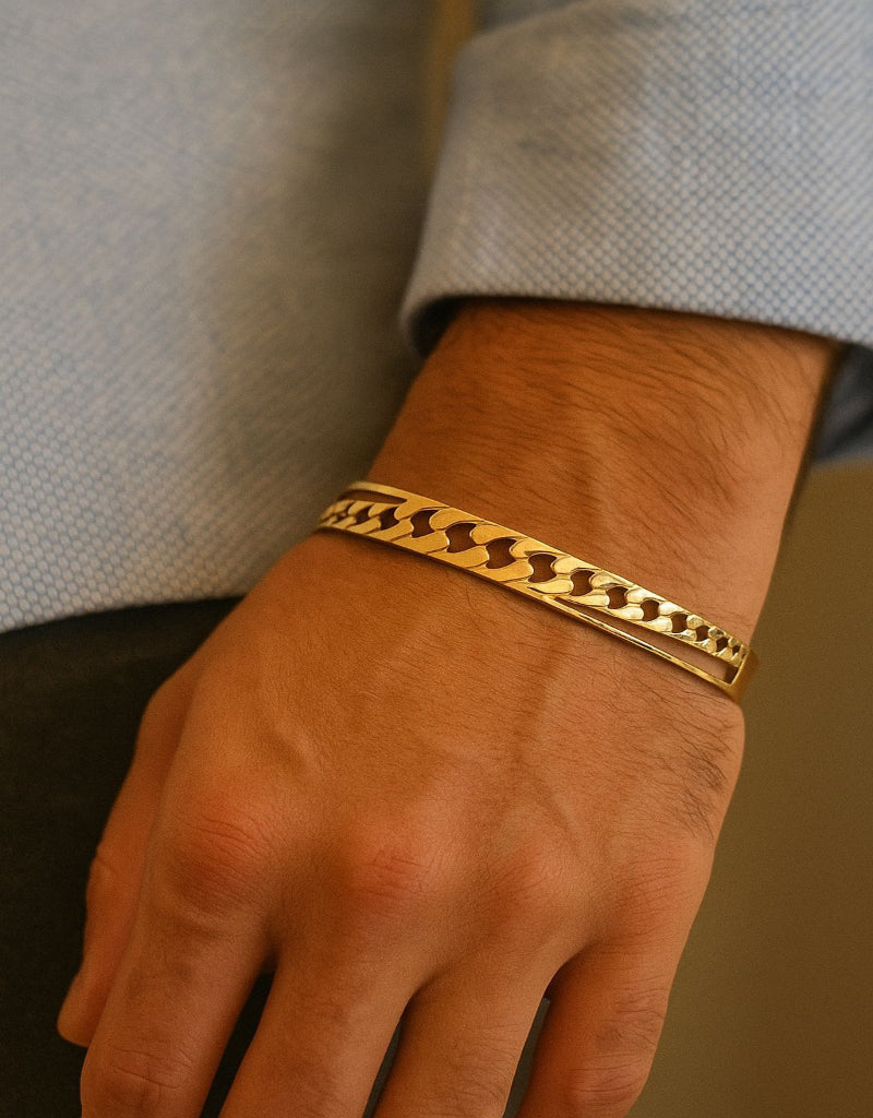 Majestic Link Men’s Gold Bracelet