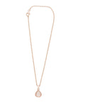 Roselle Radiant Rose Quartz Necklace