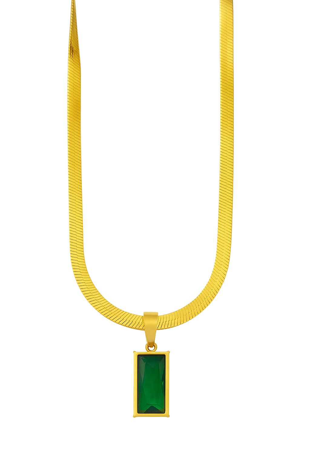 Verde Aura Emerald Elegance Necklace